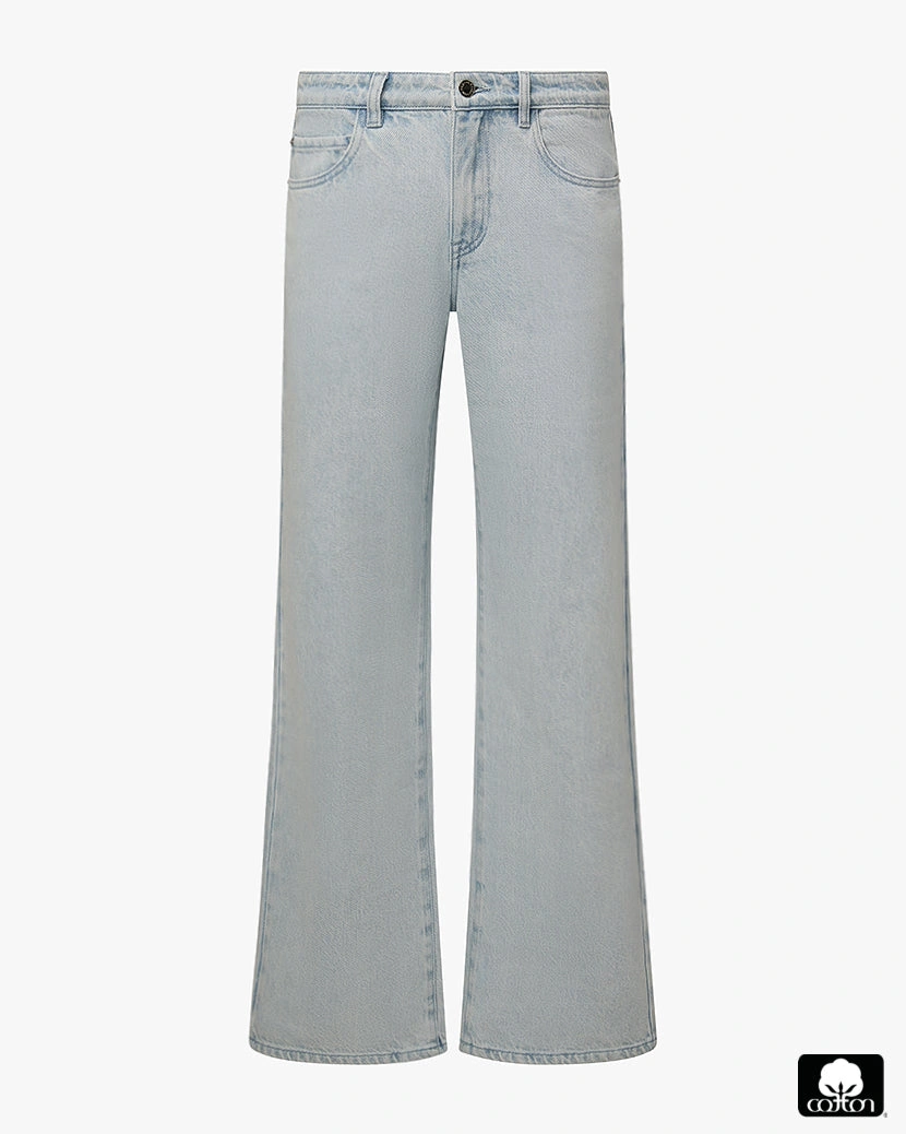 Pantalones rectos de tiro medio y holgados: ¡Comodidad y estilo a raudales! Elige tu look casual y perfecto hoy.