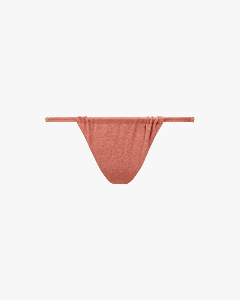Braga de bikini fruncida y ajustable: ¡tu figura, tu estilo, tu verano!